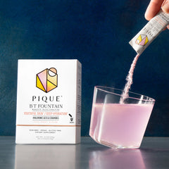 Pique Life Deep Hydration Protocol + Glass Fountain Bottle